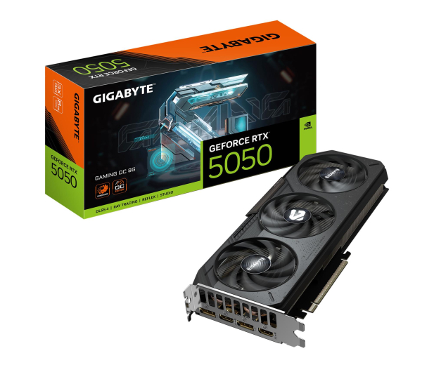 Gigabyte GeForce RTX 5050 Gaming OC 8GB GDDR6 DLSS5 - 1344478 - zdjęcie